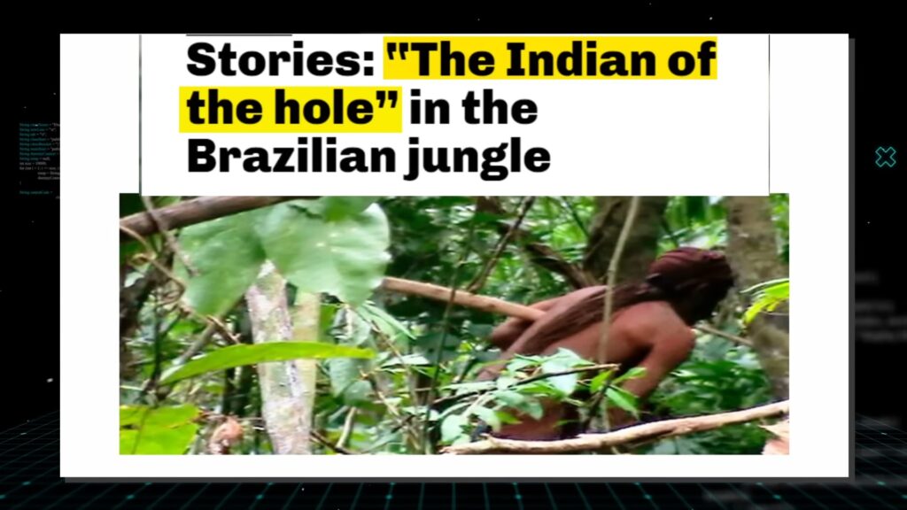 This drone made a terrifying discovery after spotting this height on a mountain