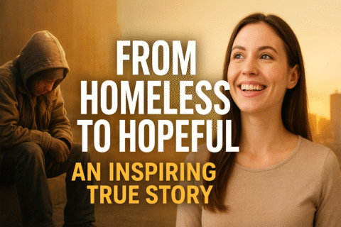 Young woman standing in sunlight, representing hope and resilience after overcoming homelessness